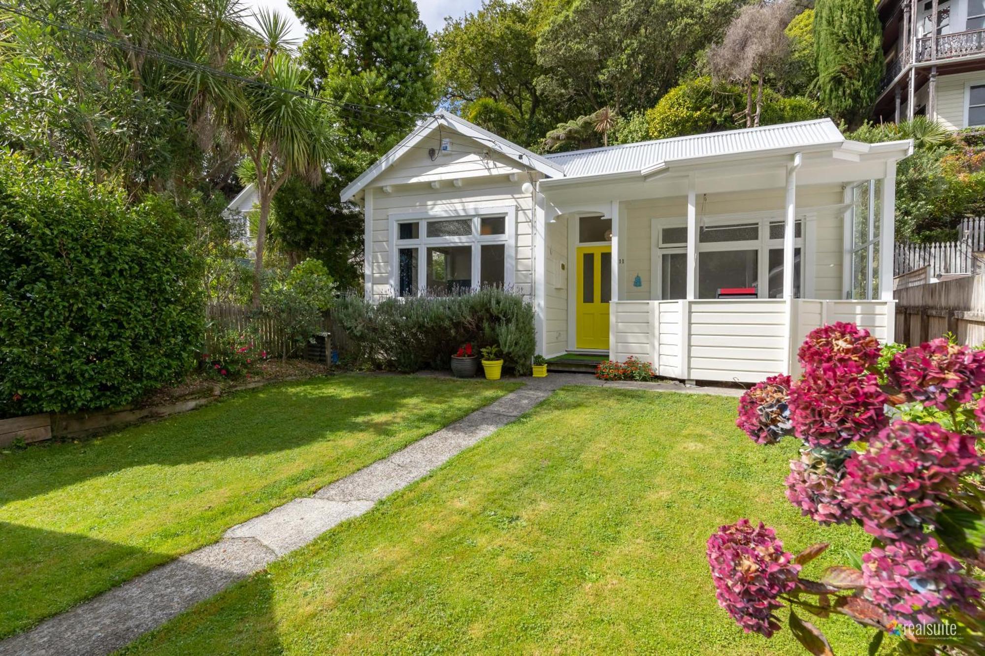 Peaceful & Private City Cottage With Carparks Wellington Exteriér fotografie